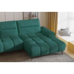 Γωνιακός καναπές Tony XL-Petrol-Δεξιά