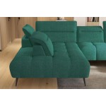 Γωνιακός καναπές Tony XL-Petrol-Δεξιά