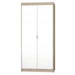 Ντουλάπα Ester 2D δίφυλλη-Sonoma Oak