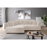 Γωνιακός καναπές Vianca-Krem-Αριστερή
