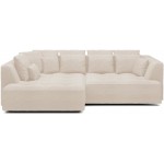 Γωνιακός καναπές Vianca-Krem-Αριστερή