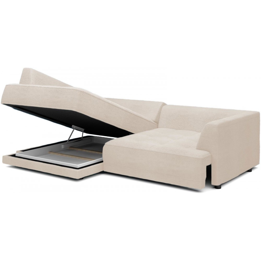 Γωνιακός καναπές Vianca-Krem-Αριστερή