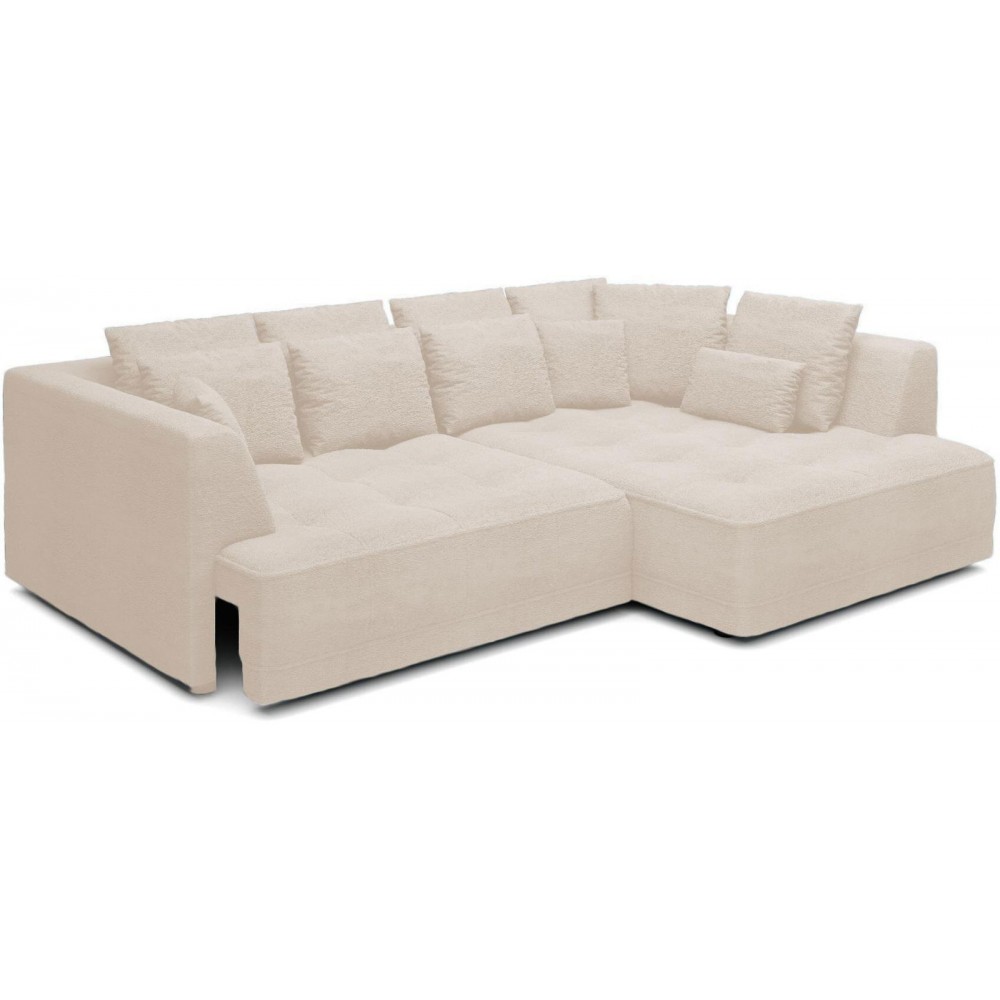 Γωνιακός καναπές Vianca-Krem-Δεξιά