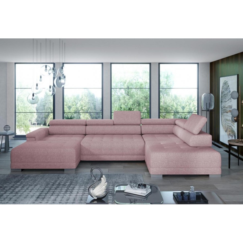 Γωνιακός καναπές Carmel plus-Roz-Δεξιά