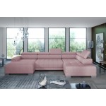 Γωνιακός καναπές Carmel plus-Roz-Δεξιά