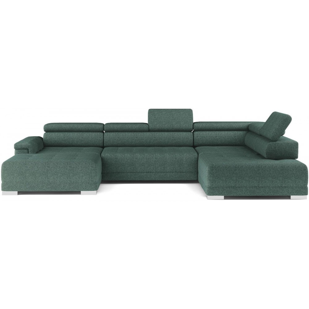 Γωνιακός καναπές Carmel plus-Prasino-Δεξιά