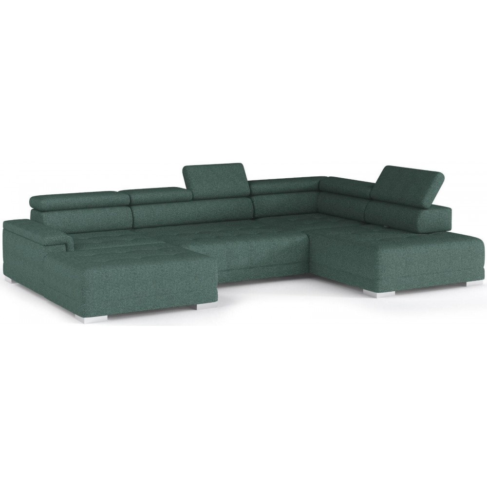 Γωνιακός καναπές Carmel plus-Prasino-Δεξιά