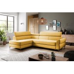 Γωνιακός καναπές Rino-Kitrino-Αριστερή