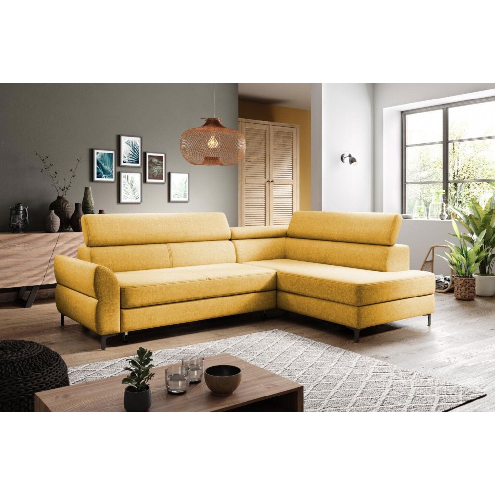 Γωνιακός καναπές Rino-Kitrino-Δεξιά