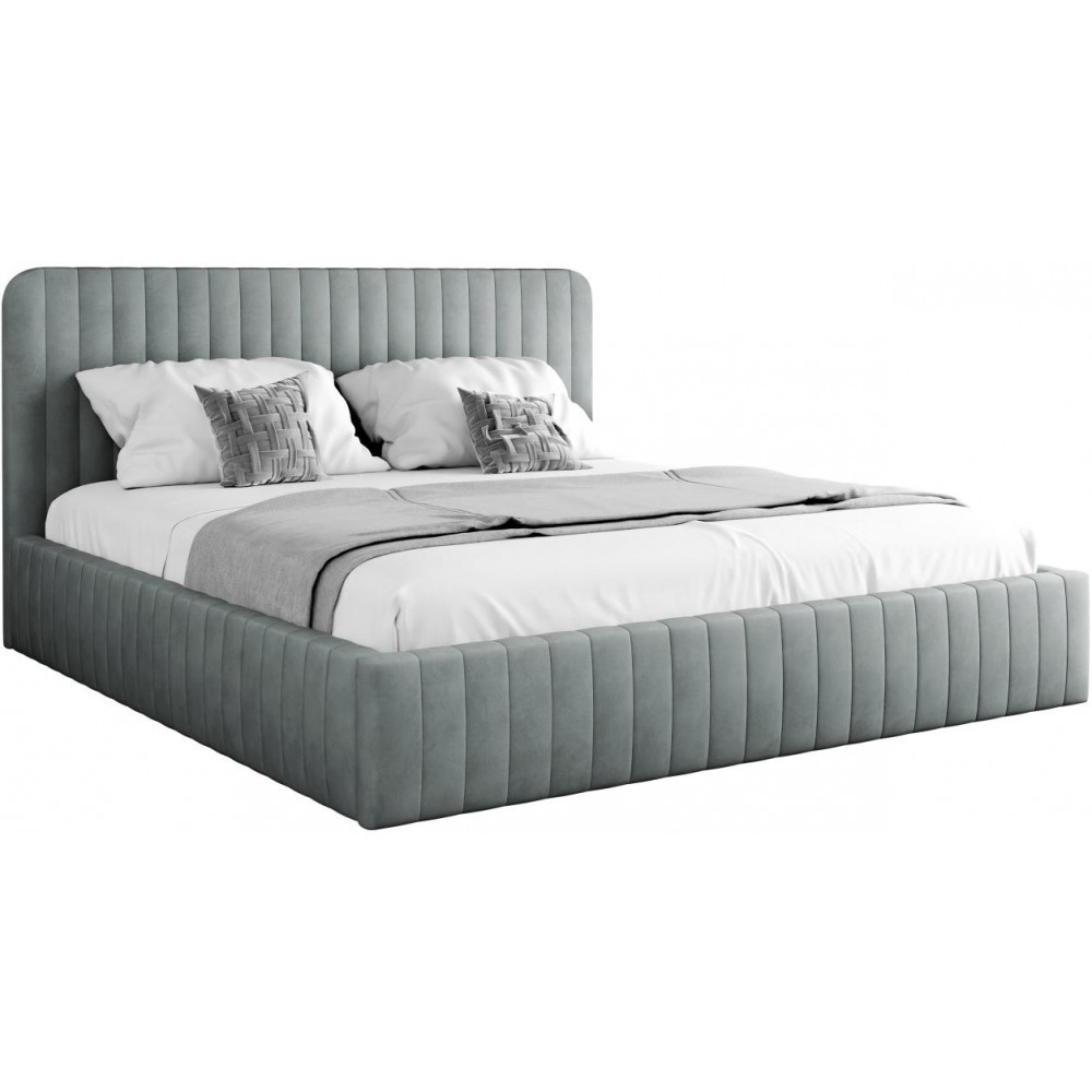 Επενδυμένο κρεβάτι Caniko-Gkri-160 x 200 εκ.