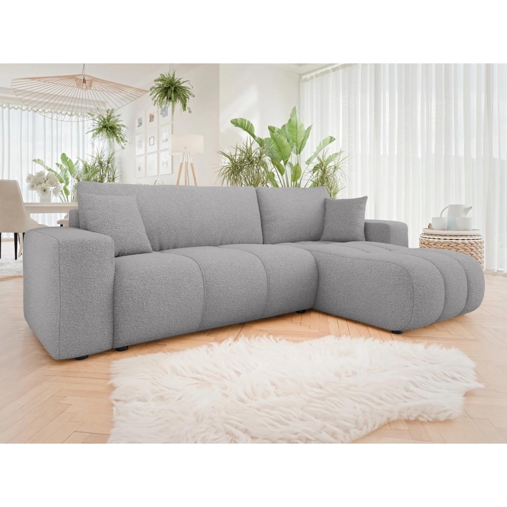 Γωνιακός καναπές Furyn-Gkri Anoixto