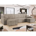 Γωνιακός καναπές Karla U-Kafe Anoixto