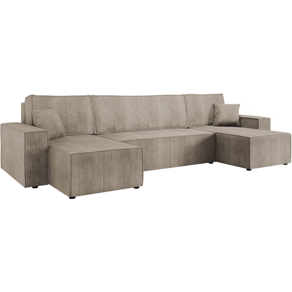 Γωνιακός καναπές Karla U-Kafe Anoixto