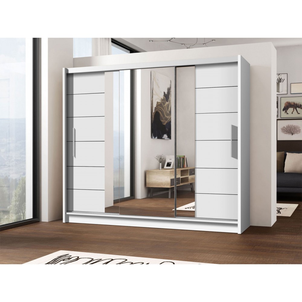 Ντουλάπα συρόμενη Lizbona II-Leuko