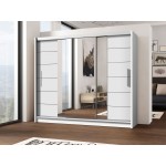 Ντουλάπα συρόμενη Lizbona II-Leuko