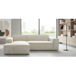 Γωνιακός καναπές Fubu-Αριστερή-Ekrou