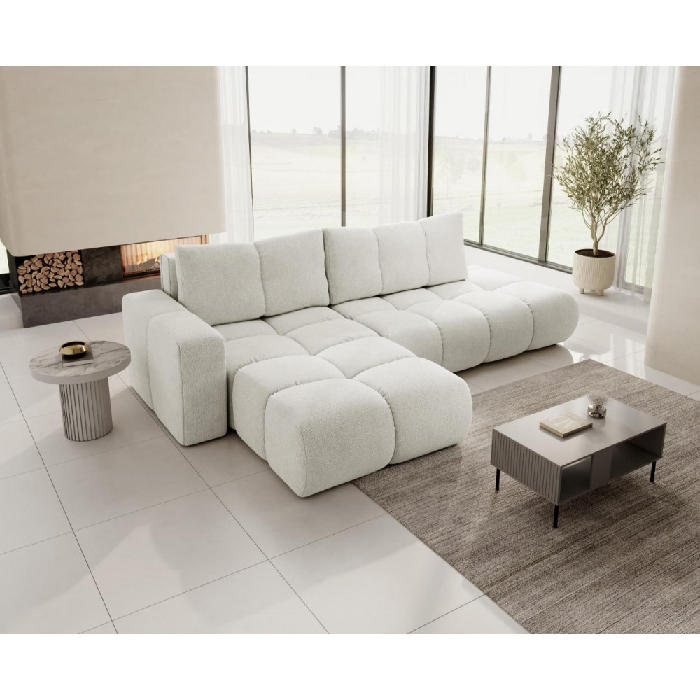 Γωνιακός καναπές Sonia-Ekrou-Αριστερή