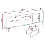 Έπιπλο τηλεόρασης Mizo-Leuko