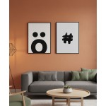 Κάδρο Hashtag-Μαύρο