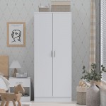 Ντουλάπα Wilson 2D δίφυλλη-Wenge