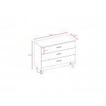 Συρταριέρα Kubi-Gkri 100x47x90