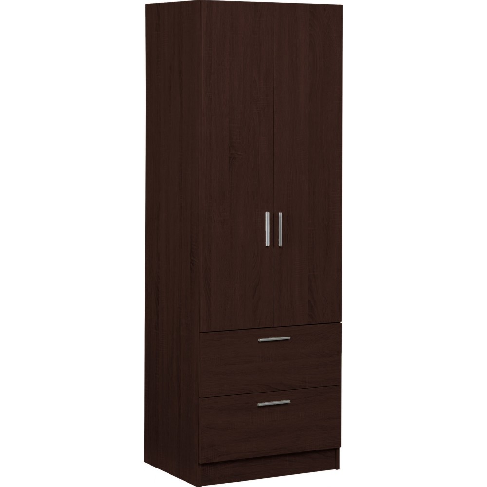 Ντουλάπα Wilson 2DS δίφυλλη-Wenge