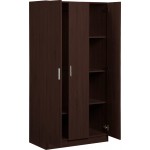Ντουλάπα Wilson 3D τρίφυλλη 90x45x180