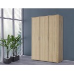 Ντουλάπα Wilson 3D τρίφυλλη 90x45x180