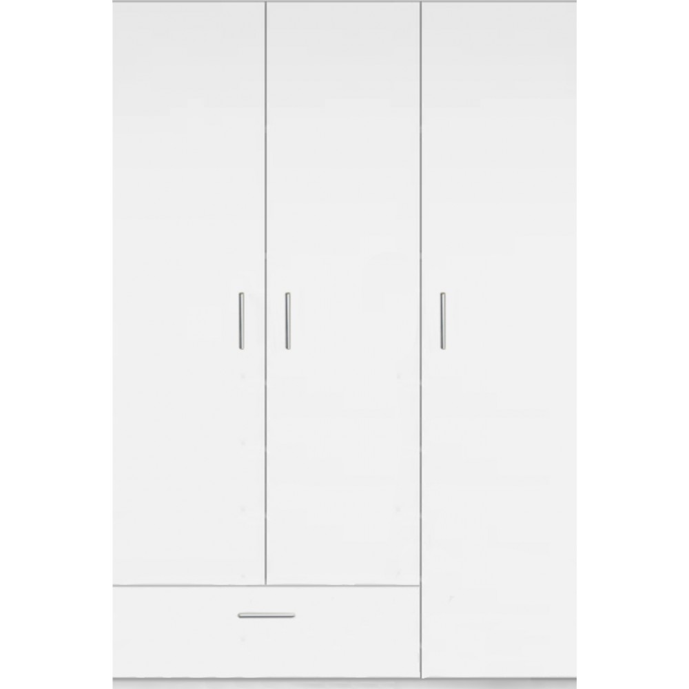 Ντουλάπα Wilson 3DS τρίφυλλη-Fusiko 90x45x180
