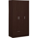 Ντουλάπα Wilson 3DS τρίφυλλη-Fusiko 90x45x180
