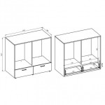 Ντουλάπι μπάνιου Venum Double