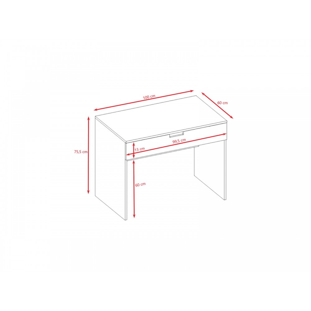 Γραφείο Tomi 100x60x75.5