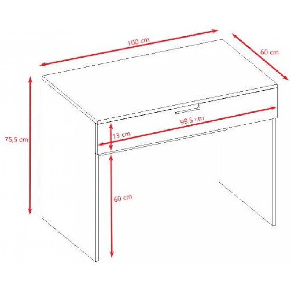 Γραφείο Tomi 100x60x75.5
