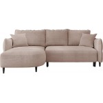 Γωνιακός καναπές Sycylia-Roz-Αριστερή