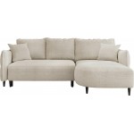 Γωνιακός καναπές Sycylia-Ekrou-Δεξιά