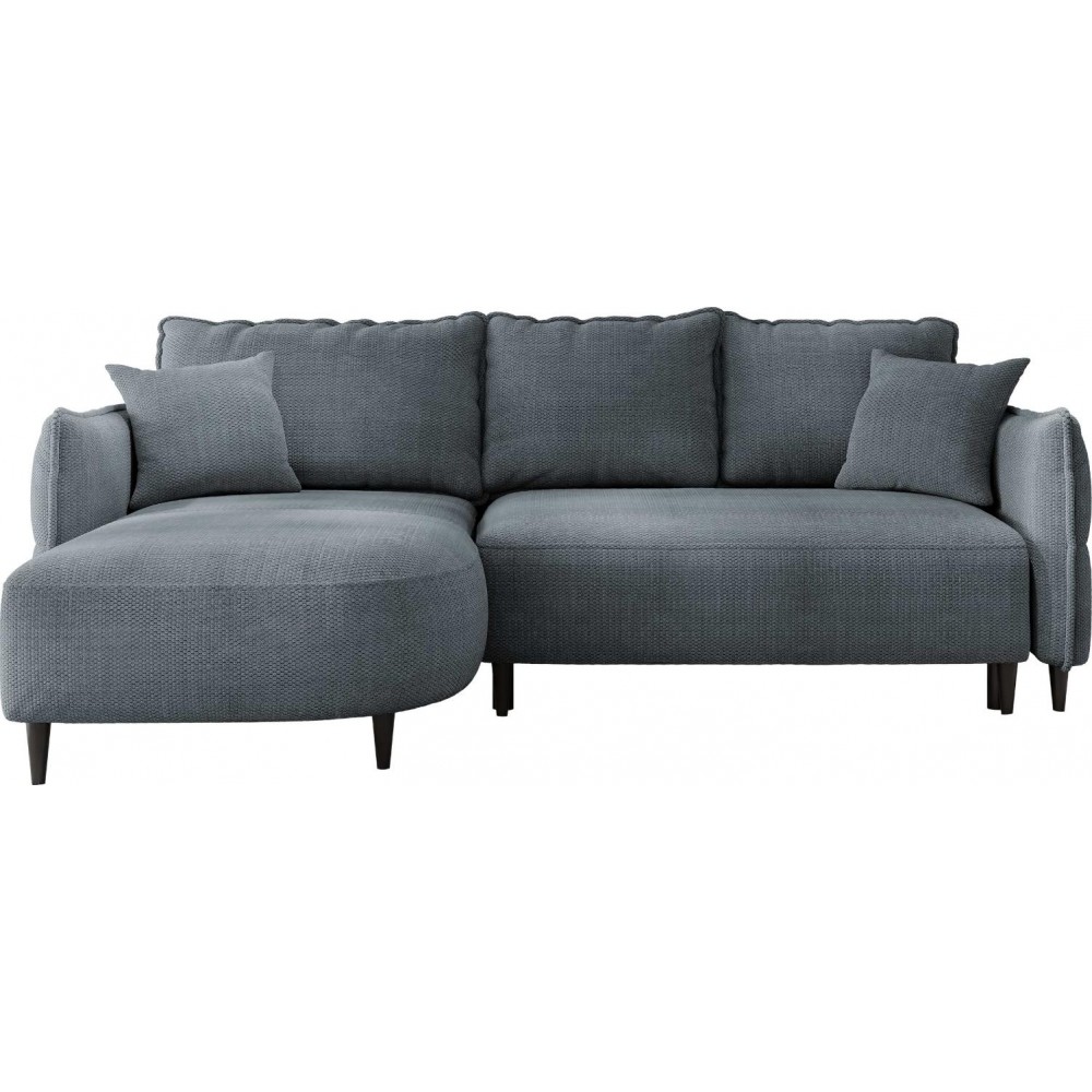 Γωνιακός καναπές Sycylia-Gkri Skouro-Αριστερή