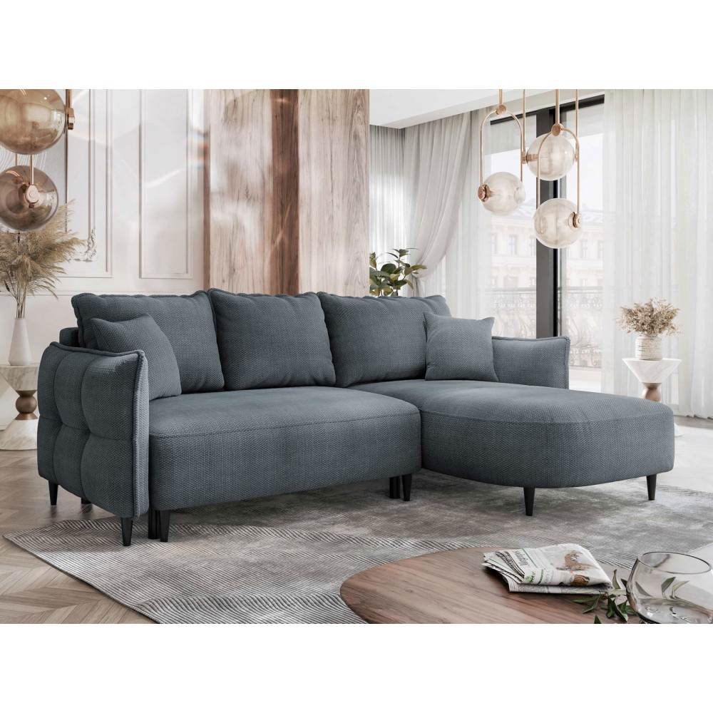 Γωνιακός καναπές Sycylia-Gkri Skouro-Δεξιά