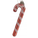 Σετ πλαστικά στολίδια Candycane 6 τεμάχια