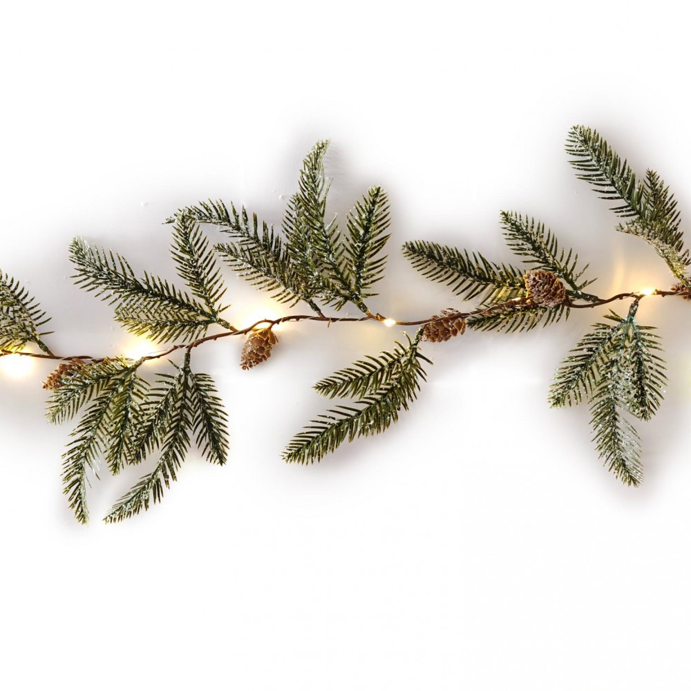 Διακοσμητική γιρλάντα Pine με φωτισμό 180cm