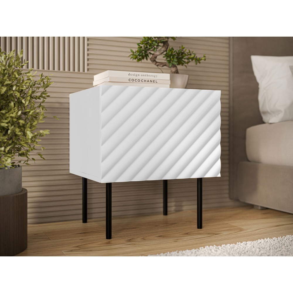 Σετ δύο Κομοδίνα Mizo-Leuko