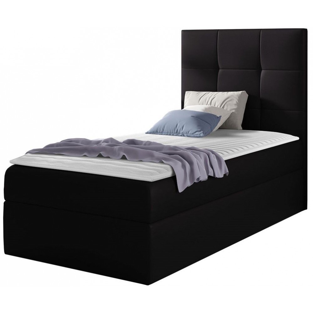 Επενδυμένο κρεβάτι Mini 2-Mauro-100 x 200-Aristera 104x208x103