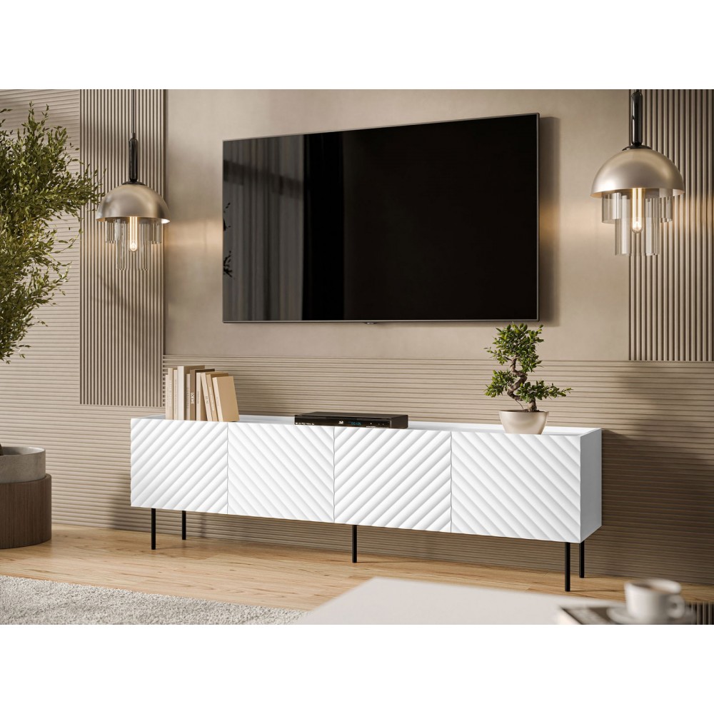 Έπιπλο τηλεόρασης Lucca plus-Leuko