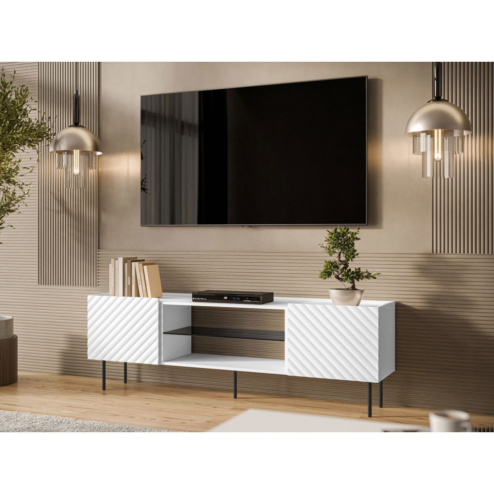 Έπιπλο τηλεόρασης Lucca 2D-Leuko