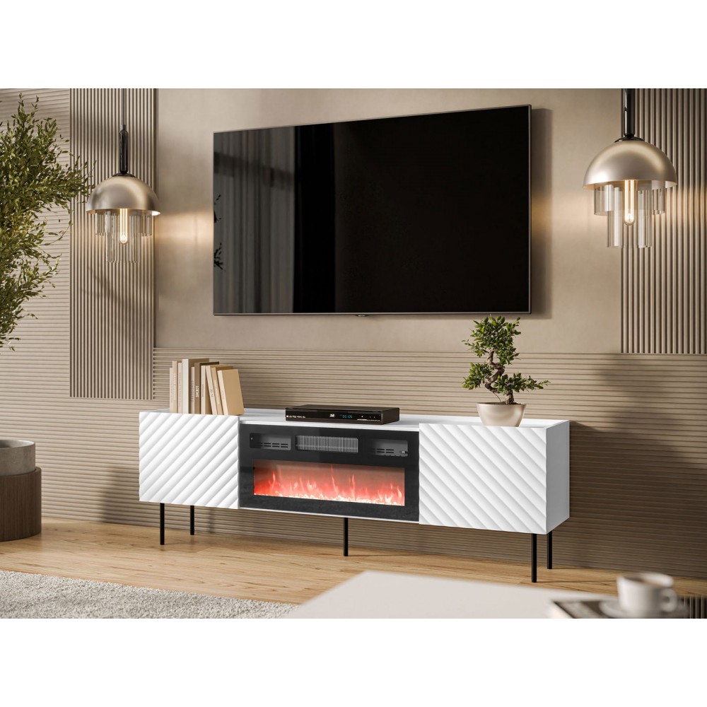 Έπιπλο τηλεόρασης Lucca 2D EF-Leuko