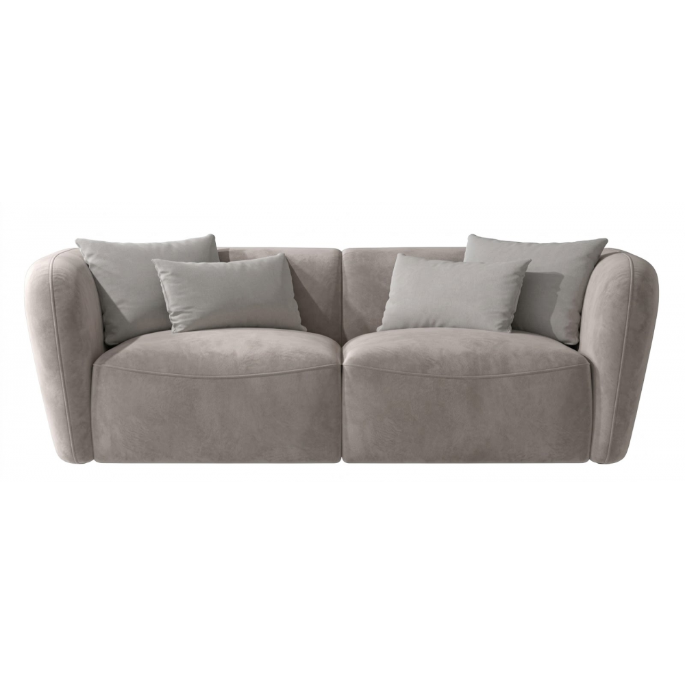 Καναπές Canada τριθέσιος-Cream 214x110x72