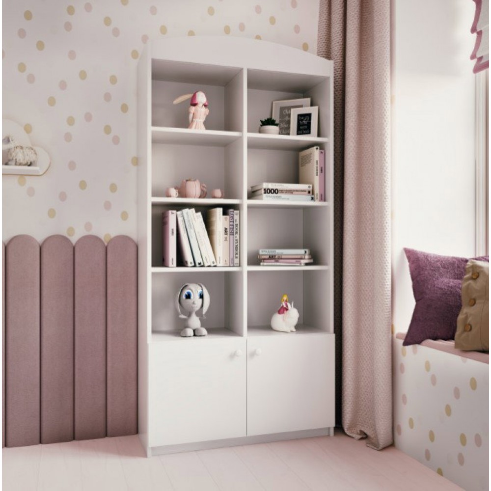 Βιβλιοθήκη Babydreams-Leuko 90x36x180.5