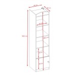 Βιβλιοθήκη Babydreams Slim-Leuko 46x36x180.5