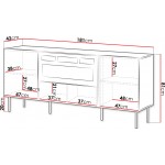 Έπιπλο τηλεόρασης Tacos EF-Mauro