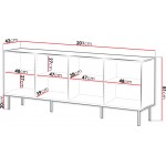 Έπιπλο τηλεόρασης Tacos 4D