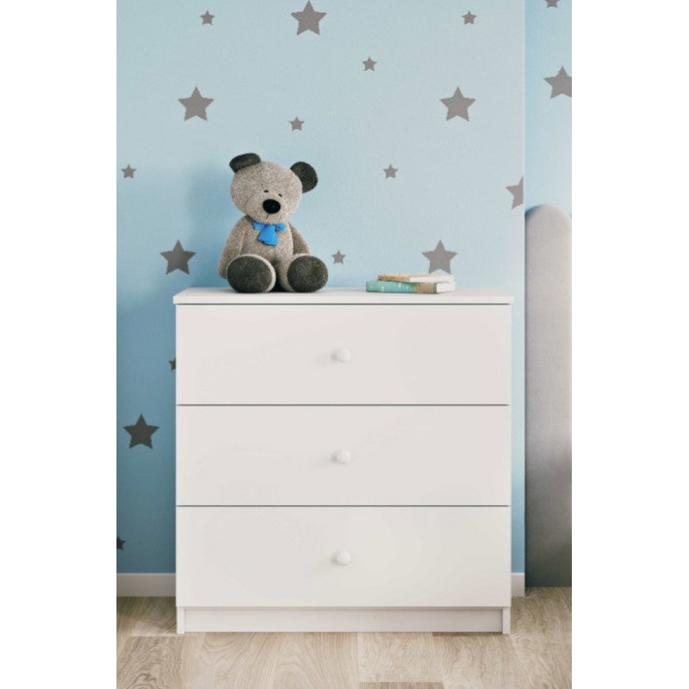 Συρταριέρα Babydreams-Leuko 80x41x80.5